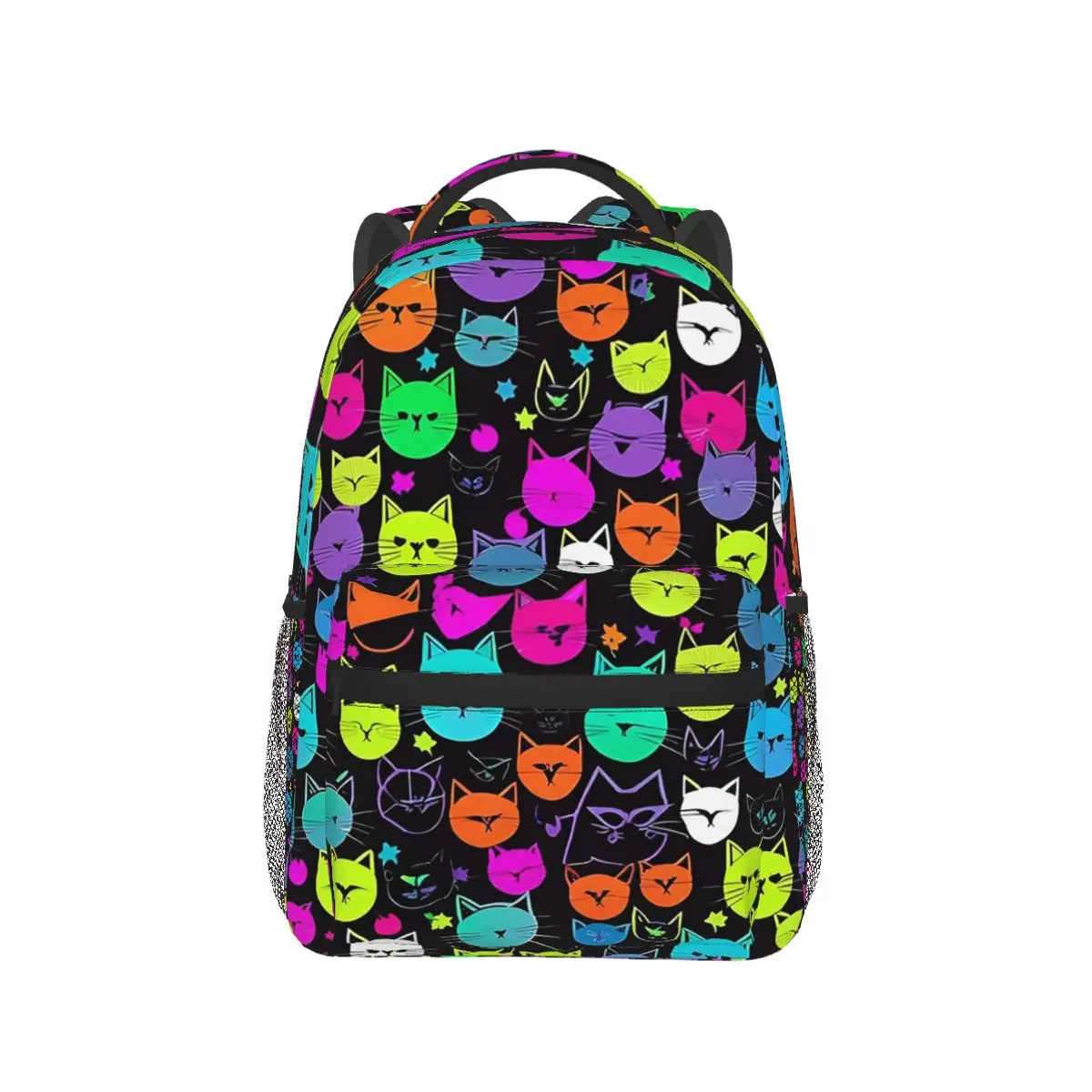 Colorful Cat Heads With Bright Star Backpack Hot Sale Daypack Large Capacity Kids BookBag School Bag Shoulder Bags for Men Women
Colorful Cat Heads With Bright Star Backpack Hot Sale Daypack Large Capacity Kids BookBag School Bag Shoulder Bags for Men Women