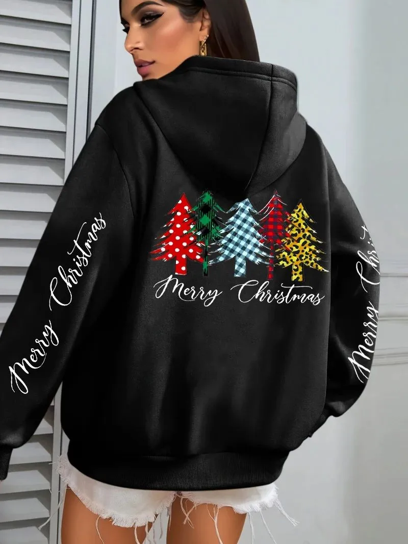 A new maternity hooded sweatshirt for 2025 Christmas a casual and fashionable Christmas tree print pullover
A new maternity hooded sweatshirt for 2025 Christmas a casual and fashionable Christmas tree print pullover