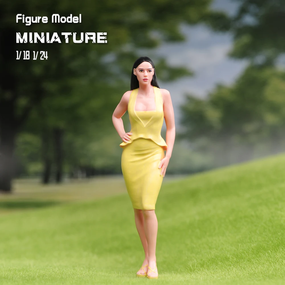 Painted Miniatures1/18 1/24 1/43 1/64 1/87 Beautiful Woman Wearing A Yellow Hip Hugging Skirt Figure Model Toys View Decoration
Painted Miniatures1/18 1/24 1/43 1/64 1/87 Beautiful Woman Wearing A Yellow Hip Hugging Skirt Figure Model Toys View Decoration