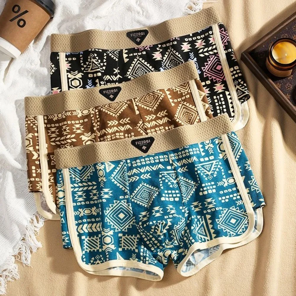 3Pcs Breathable Plus Size Men's Boxer Briefs Mid Waist Seamless Underwear for Man Lingerie Elastic Printed Panties Gifts
3Pcs Breathable Plus Size Men's Boxer Briefs Mid Waist Seamless Underwear for Man Lingerie Elastic Printed Panties Gifts