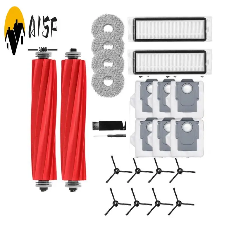 A15F-24 Pcs Ultra Durable Accessories For Roborock Q Revo Sweeper Accessories
A15F-24 Pcs Ultra Durable Accessories For Roborock Q Revo Sweeper Accessories