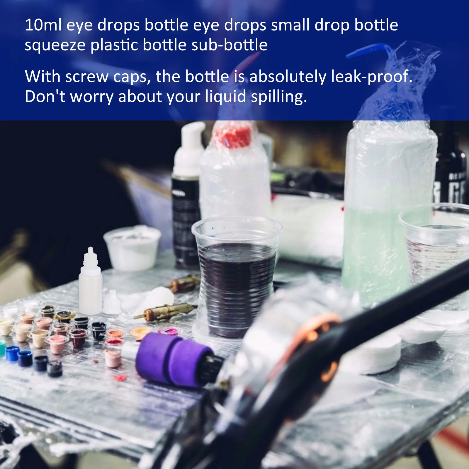 24 Pcs Eye Drops Bottle with Dropper Liquid Bottles or Mini for Travel Size Eyedropper Tool
24 Pcs Eye Drops Bottle with Dropper Liquid Bottles or Mini for Travel Size Eyedropper Tool