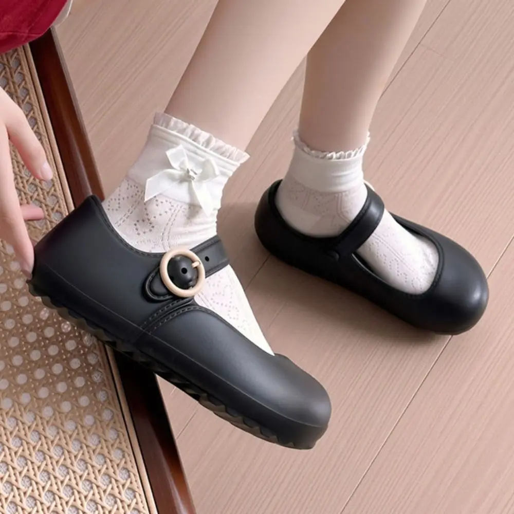 Sweet Candy Color EVA MaryJane Slippers Anti-slip Lolita EVA Ballet Shoes Soft Sole Square Toe Ballerina Flats Girl
Sweet Candy Color EVA MaryJane Slippers Anti-slip Lolita EVA Ballet Shoes Soft Sole Square Toe Ballerina Flats Girl