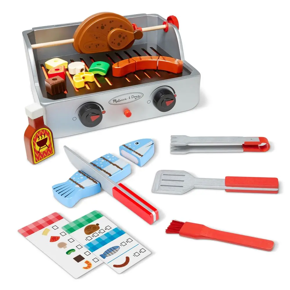 amp Doug Rotisserie and Grill Wooden Barbecue Play Food Set 24 pcs
amp Doug Rotisserie and Grill Wooden Barbecue Play Food Set 24 pcs