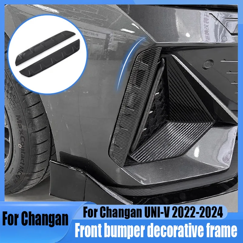 Для Changan UNI-V 2022 2023 2024 передняя противотуманная фара декоративная рамка из АБС-материала с рисунком из углеродного волокна
Для Changan UNI-V 2022 2023 2024 передняя противотуманная фара декоративная рамка из АБС-материала с рисунком из углеродного волокна