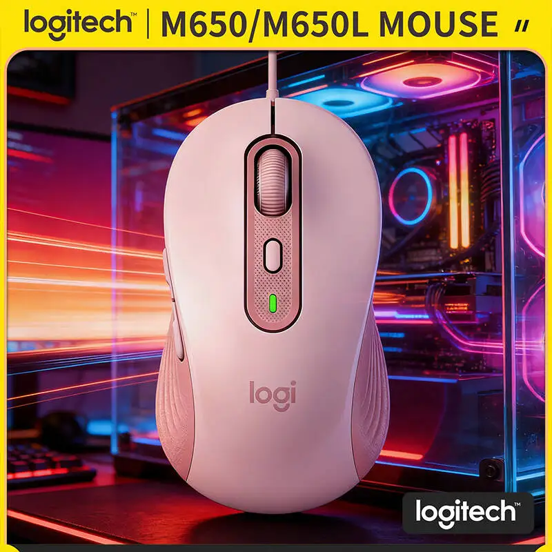 Logitech M650 Ergonomic Mouse - Dual Connectivity, SilentTouch Clicks, 24-Month Battery, SmartWheel for Efficient Scrolling
Logitech M650 Ergonomic Mouse - Dual Connectivity, SilentTouch Clicks, 24-Month Battery, SmartWheel for Efficient Scrolling