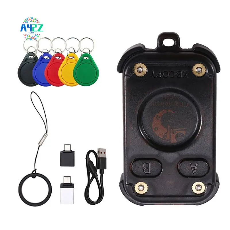 A42Z-Chameleon V2.0 RFID Smart Chip Reader Emulator Smart Card Emulator Duplicator+5XCUID Keychain 125K 13.56M Card Decode
A42Z-Chameleon V2.0 RFID Smart Chip Reader Emulator Smart Card Emulator Duplicator+5XCUID Keychain 125K 13.56M Card Decode