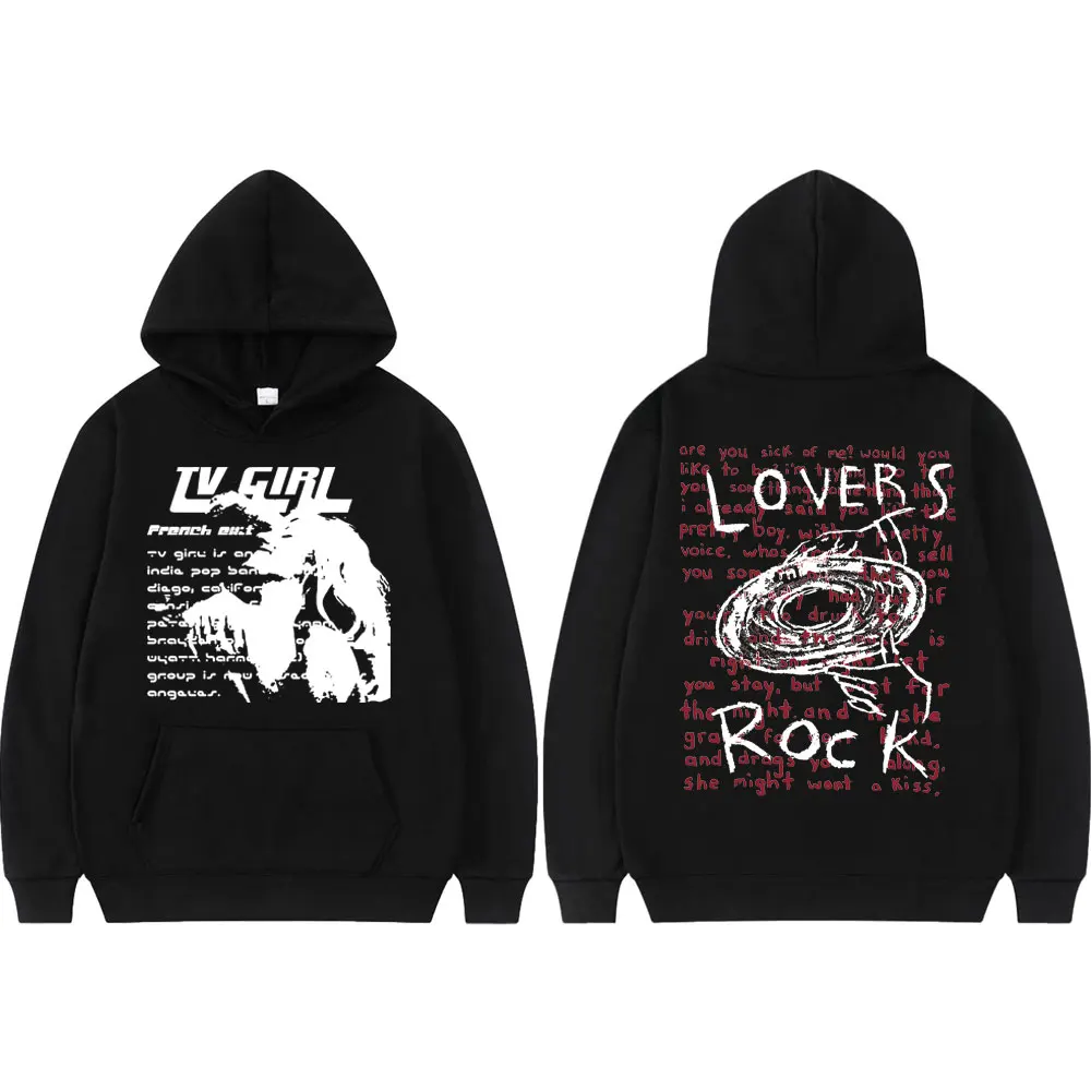 Tv Girl Lovers Rock Graphic Hoodie French Exit Music Album Merch Sweatshirts Men's Women's Vintage Fashion Pullovers Streetwear
Tv Girl Lovers Rock Graphic Hoodie French Exit Music Album Merch Sweatshirts Men's Women's Vintage Fashion Pullovers Streetwear