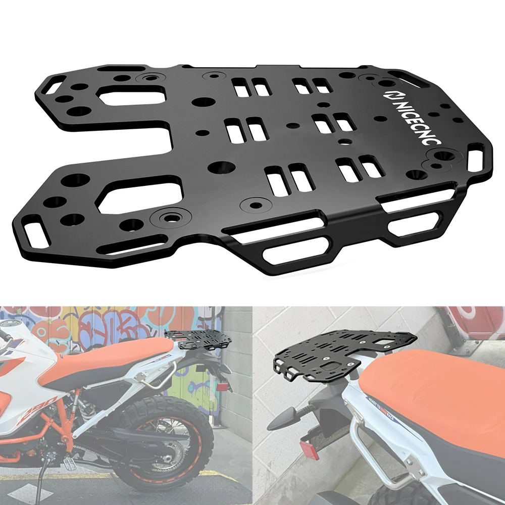 For KTM 1290 SAR SAS Topcase Mount Plate Motorcycle Luggage Rack for KTM 1290 Super Adventure R S 2021 2022 2023 2024
For KTM 1290 SAR SAS Topcase Mount Plate Motorcycle Luggage Rack for KTM 1290 Super Adventure R S 2021 2022 2023 2024