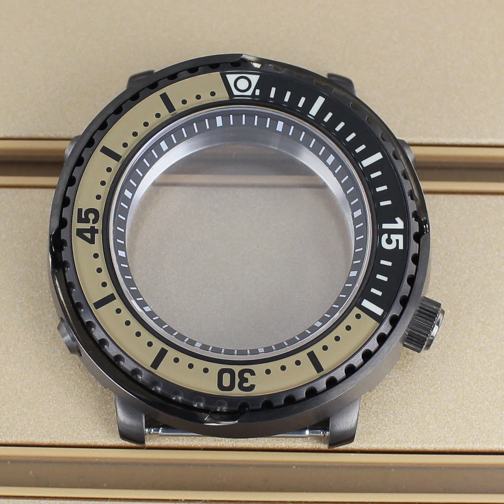 Корпус часов 43 мм цвета оружейной стали, сапфировое стекло, светящийся безель C3, для механизмов NH34, NH35, NH36, NH38, сталь 316L, водонепроницаемый.
Корпус часов 43 мм цвета оружейной стали, сапфировое стекло, светящийся безель C3, для механизмов NH34, NH35, NH36, NH38, сталь 316L, водонепроницаемый.