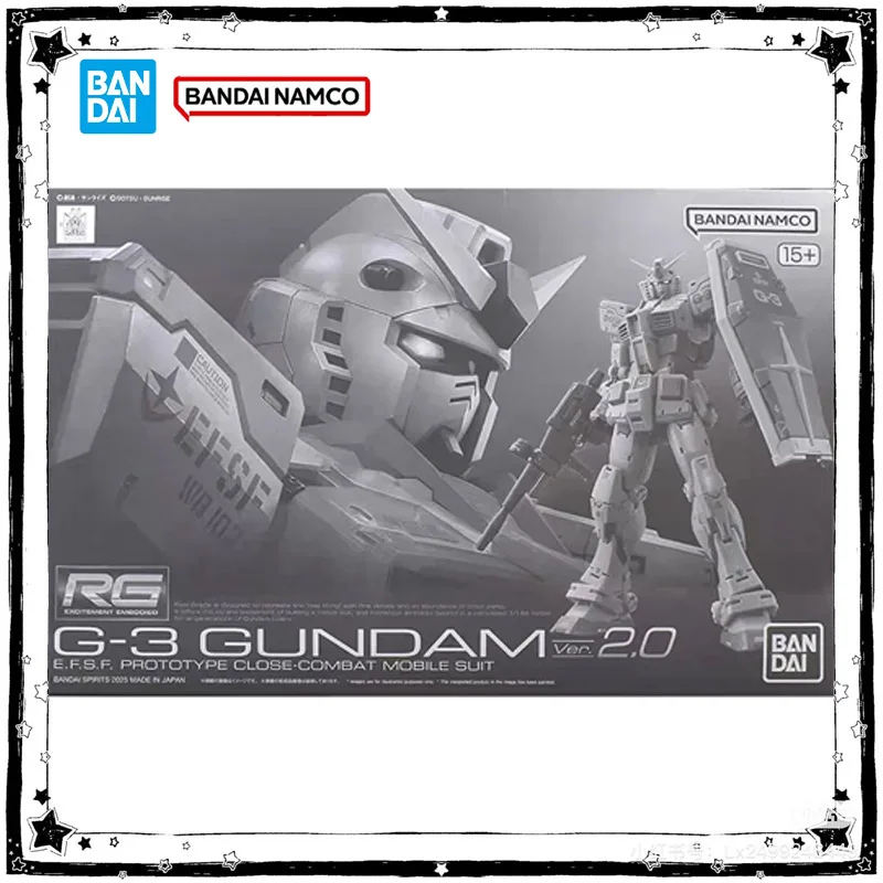 Bandai Genuine Gundam Model Kit RG 1/144 G3 Gundam 2.0 Action Figure Gunpla Building Kit Collectibles Anime Figures Toys Gifts
Bandai Genuine Gundam Model Kit RG 1/144 G3 Gundam 2.0 Action Figure Gunpla Building Kit Collectibles Anime Figures Toys Gifts