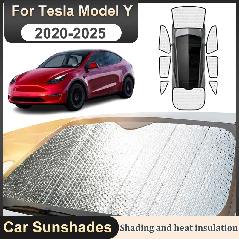 Auto Sunshade For Tesla Model Y Body Kit 2020-2025 Car Sunscreen Window Covers Sunshade Anti-UV Covers Auto Accessorie Auto Part
Auto Sunshade For Tesla Model Y Body Kit 2020-2025 Car Sunscreen Window Covers Sunshade Anti-UV Covers Auto Accessorie Auto Part