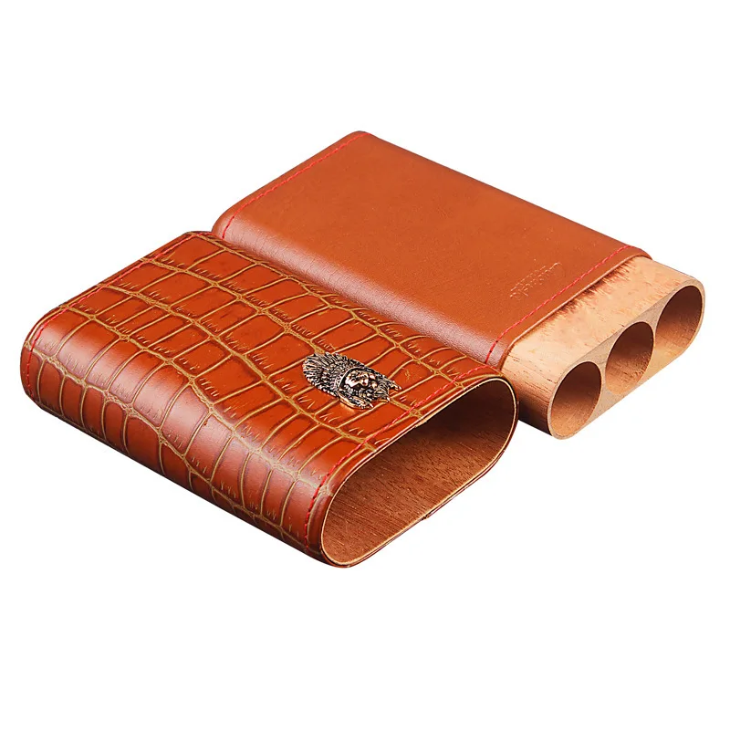 Travel Portable Cigar Humidor Cedar Wood Cigar Leather Case 3pcs Smoking Accessories
Travel Portable Cigar Humidor Cedar Wood Cigar Leather Case 3pcs Smoking Accessories