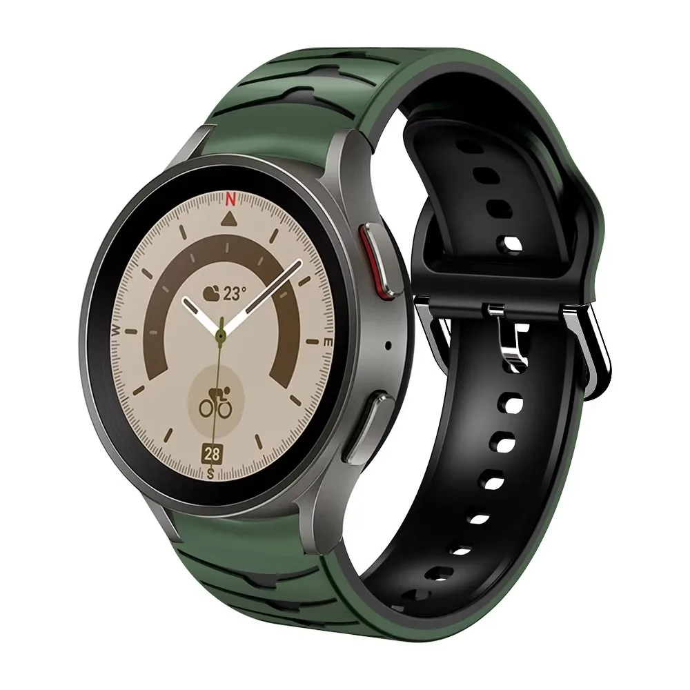 No GapTwo-color Bracelet Belt Watch 4 Classic 46mm 42mm Correa Silicone Strap For Samsung Galaxy Watch 5 Pro 45mm 5/4 40mm 44mm
No GapTwo-color Bracelet Belt Watch 4 Classic 46mm 42mm Correa Silicone Strap For Samsung Galaxy Watch 5 Pro 45mm 5/4 40mm 44mm