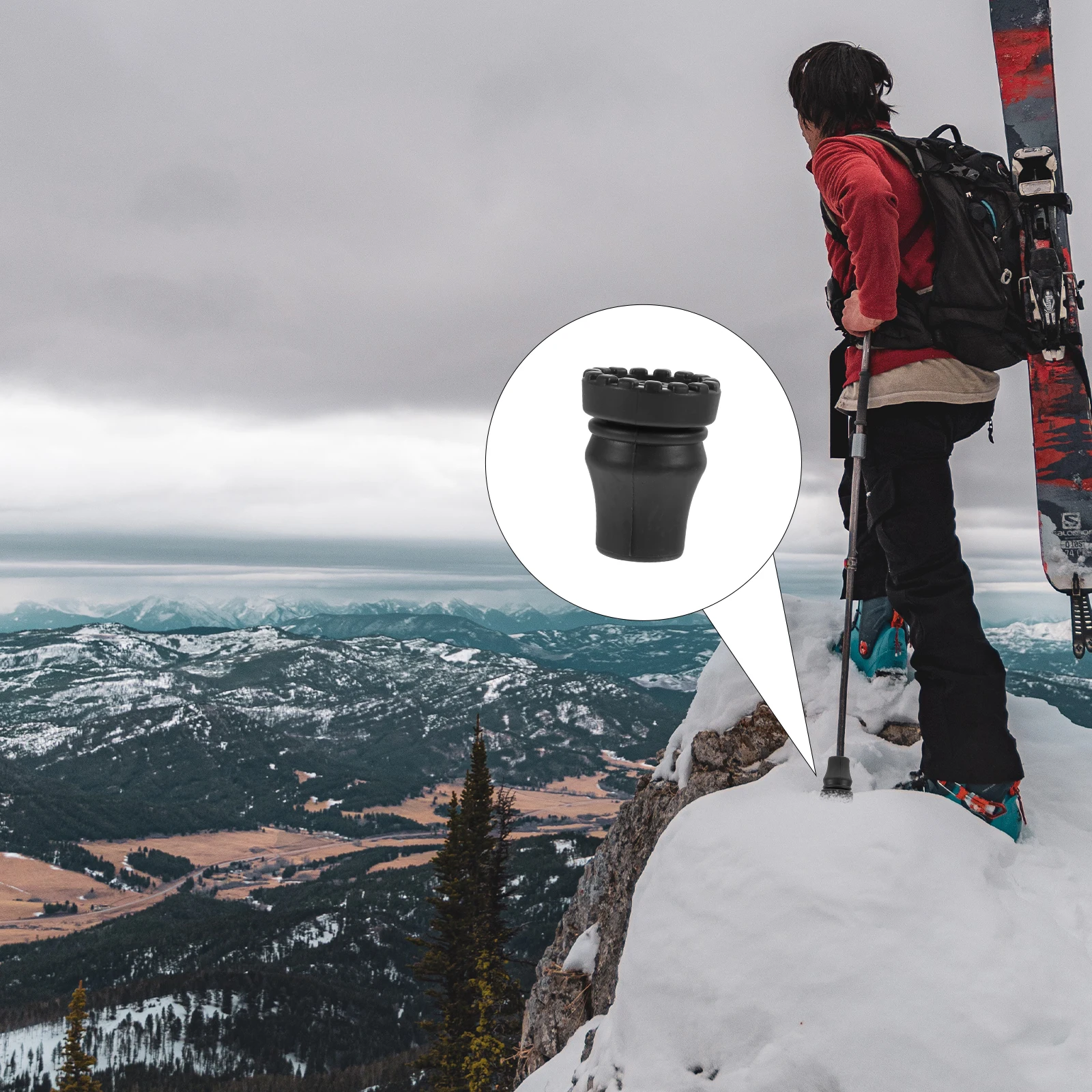 2 Pcs Anti slip Foot Pad Trekking Pole Cover Durable Shockproof Crutch Sleeve Walking Stick Outdoor Camping Hiking Accessories
2 Pcs Anti slip Foot Pad Trekking Pole Cover Durable Shockproof Crutch Sleeve Walking Stick Outdoor Camping Hiking Accessories