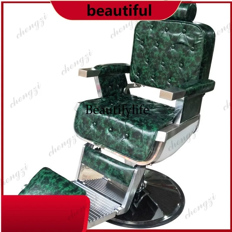 k182 Vintage Tipped Large Barber Chair Specially Designed Foreign Laid Down Barber Chair Accent Contouring Salon
k182 Vintage Tipped Large Barber Chair Specially Designed Foreign Laid Down Barber Chair Accent Contouring Salon