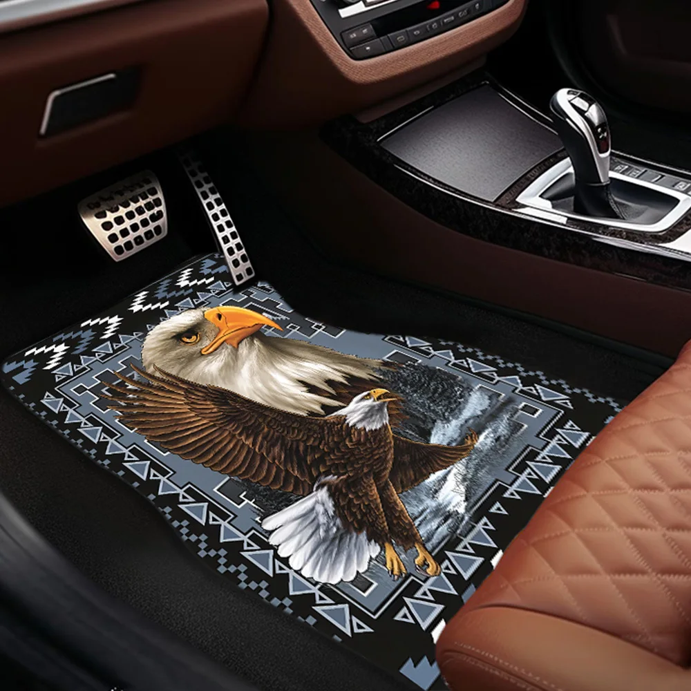 Eagle Pattern Car Carpet General Front And Rear Seat Mat Floor Mat Car Accessory
Eagle Pattern Car Carpet General Front And Rear Seat Mat Floor Mat Car Accessory