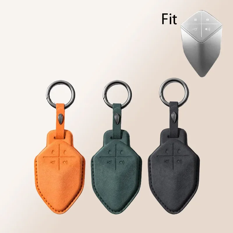 Suede Leather for Changan Deepal S7 SL03 2022 2023 Remote Car Key Case 4 Buttons Car Remote Key Cover Fob Keychain Accessories
Suede Leather for Changan Deepal S7 SL03 2022 2023 Remote Car Key Case 4 Buttons Car Remote Key Cover Fob Keychain Accessories