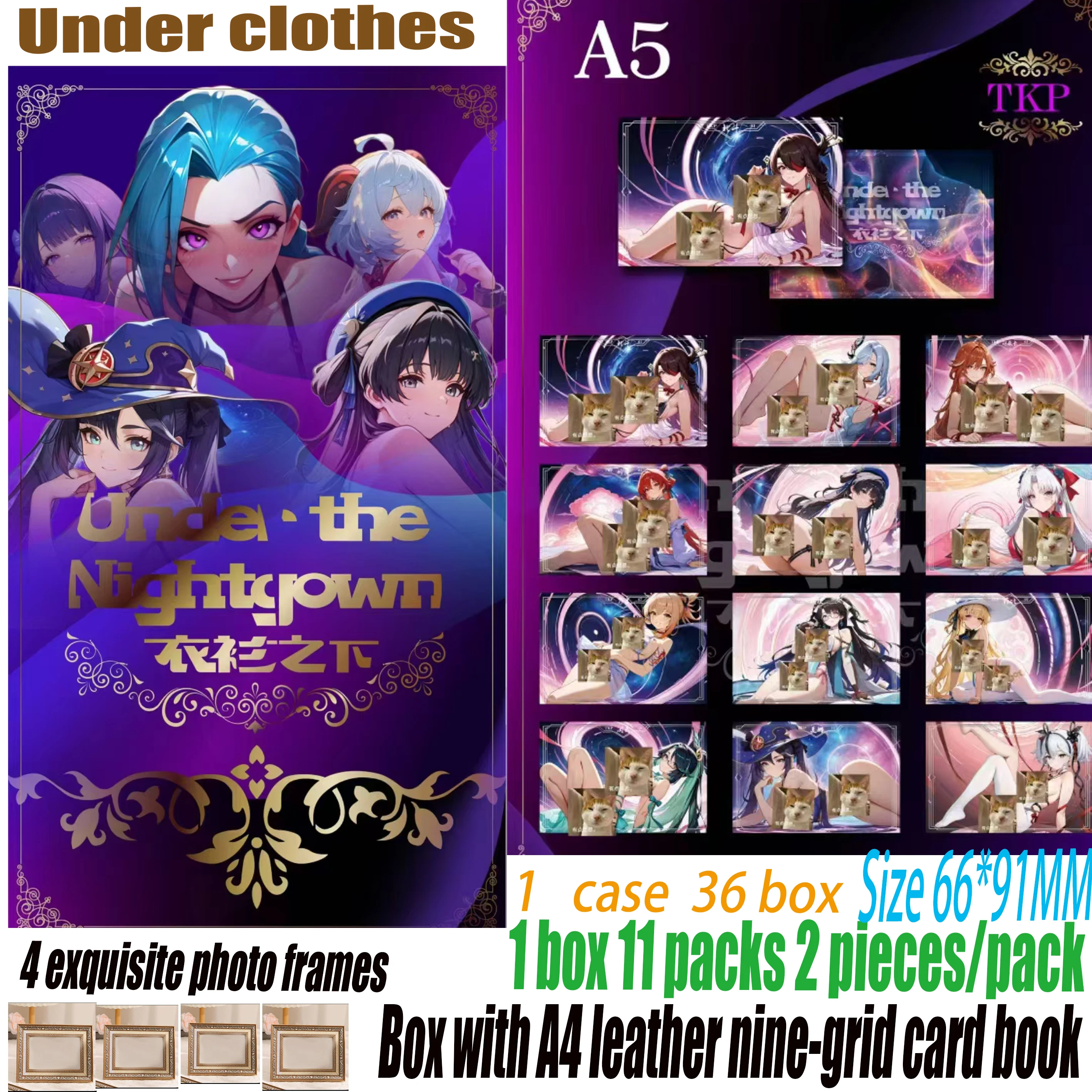 Wholesale Goddess Story Card Under Clothes Sexy Character Game Collection Acrylic Color Cards Big Boobs Hobby Wife Gift Monster
Wholesale Goddess Story Card Under Clothes Sexy Character Game Collection Acrylic Color Cards Big Boobs Hobby Wife Gift Monster