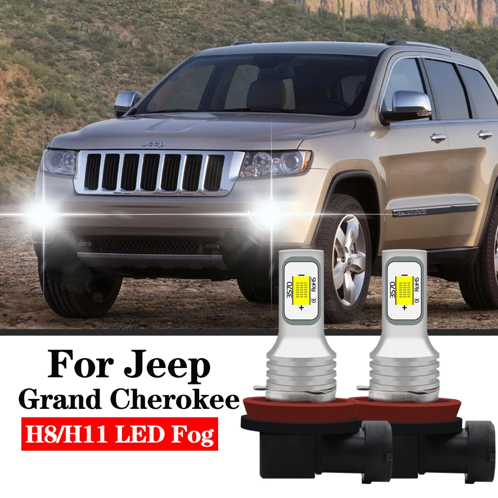 BMTxms 2Pcs H8 H11 LED Fog Light Bulbs Car Driving Lamp For Jeep Grand Cherokee IV WK2 2014 2015 2016 2017 2018 2019 2020 2021
BMTxms 2Pcs H8 H11 LED Fog Light Bulbs Car Driving Lamp For Jeep Grand Cherokee IV WK2 2014 2015 2016 2017 2018 2019 2020 2021