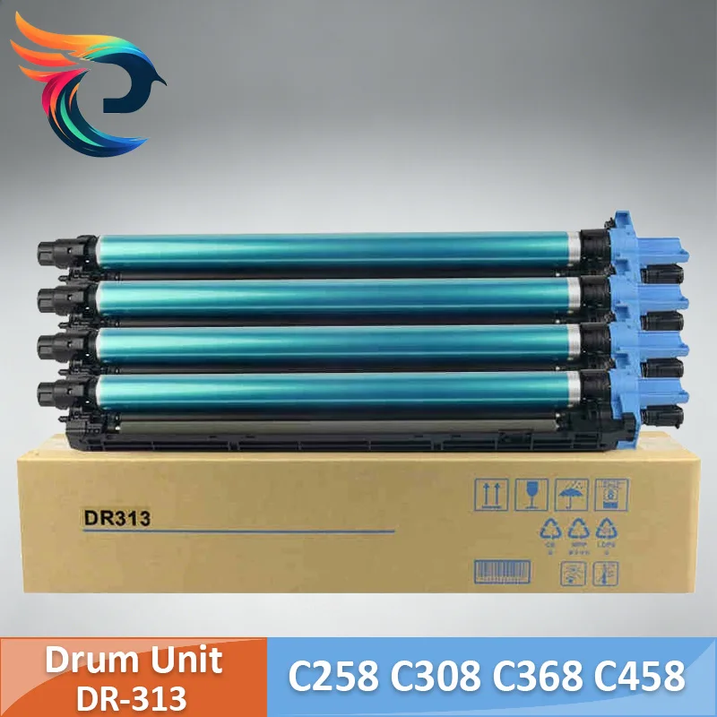 100K High Yield DR-313K Drum Unit 1PC Durable OPC Imaging Drum Replacement for Konica Minolta Bizhub C258 C308 C368 C458 C558 C6
100K High Yield DR-313K Drum Unit 1PC Durable OPC Imaging Drum Replacement for Konica Minolta Bizhub C258 C308 C368 C458 C558 C6