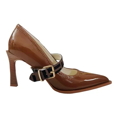 Patent Leather Belt Buckle Mirror Pointed Toe Sandals Women Luxury Stiletto High Heel Shoes Fashion Lady Shallow Slip on Sandals
Patent Leather Belt Buckle Mirror Pointed Toe Sandals Women Luxury Stiletto High Heel Shoes Fashion Lady Shallow Slip on Sandals