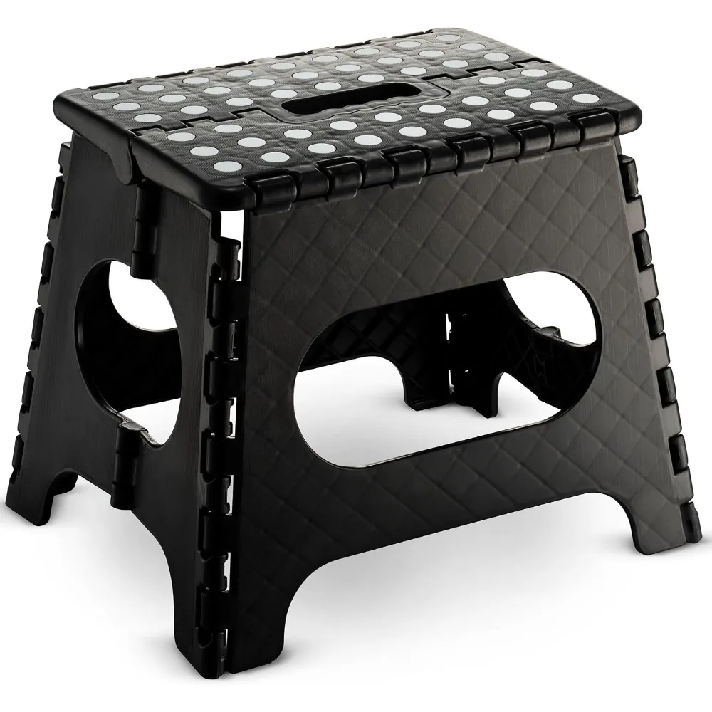 Lightweight Folding Step Stool 11 Inches High Safe for Adults and Kids Easy Open Flip Design for Kitchen Bathroom Bedroom
Lightweight Folding Step Stool 11 Inches High Safe for Adults and Kids Easy Open Flip Design for Kitchen Bathroom Bedroom
