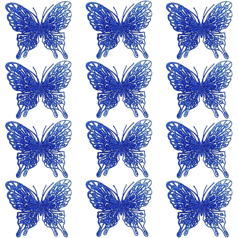 5/10Pcs Artificial Flash Hollow Butterfly Christmas Butterflies Christmas Tree Wreath Decoration 2025 Home New Year Decoration
5/10Pcs Artificial Flash Hollow Butterfly Christmas Butterflies Christmas Tree Wreath Decoration 2025 Home New Year Decoration
