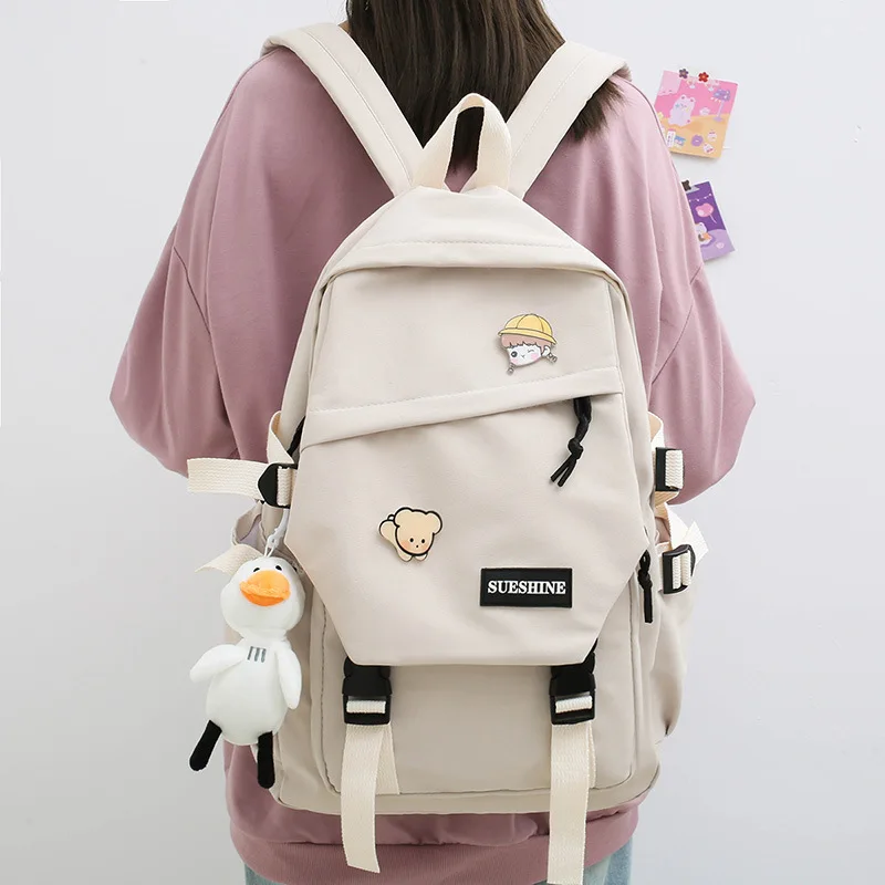 Рюкзак в Корейском стиле для старшей школы Harajuku ulzzang, однотонный модный рюкзак унисекс для мальчиков и девочек 2023, аксессуары без утки
Рюкзак в Корейском стиле для старшей школы Harajuku ulzzang, однотонный модный рюкзак унисекс для мальчиков и девочек 2023, аксессуары без утки