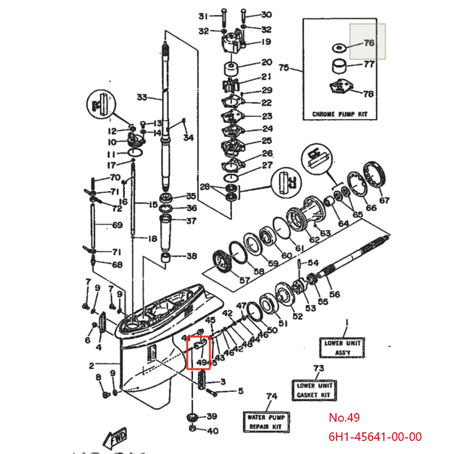 Муфта переключения подвесного мотора 6H1-45641 для лодочного двигателя YAMAHA 2T 60hp 90hp SeaPro HDX 6H1-45641-01 6H1-45641-00 Заменяет
Муфта переключения подвесного мотора 6H1-45641 для лодочного двигателя YAMAHA 2T 60hp 90hp SeaPro HDX 6H1-45641-01 6H1-45641-00 Заменяет