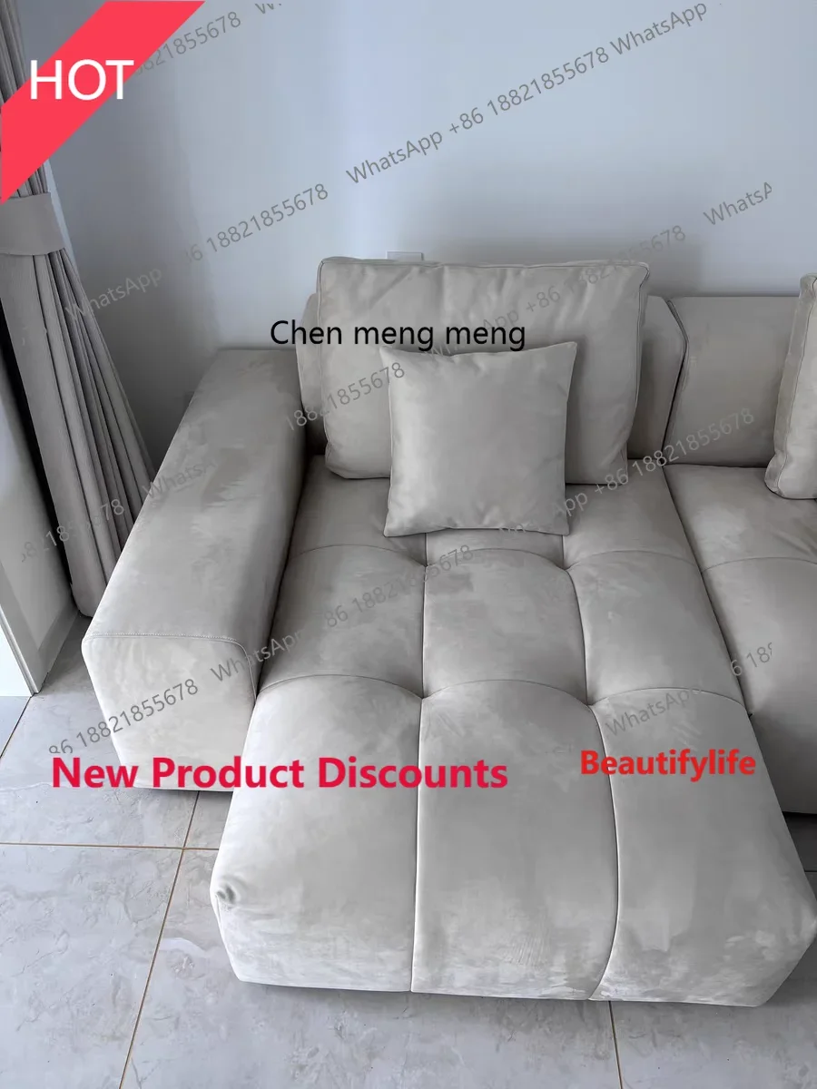 P32 New simple, frosted cloth, minimalist princess fabric sofa
P32 New simple, frosted cloth, minimalist princess fabric sofa