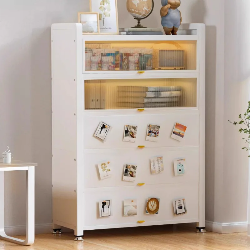 Household flip-up bookcase, steel storage cabinet, floor-to-ceiling living room, dustproof storage cabinet, children's bookshelf
Household flip-up bookcase, steel storage cabinet, floor-to-ceiling living room, dustproof storage cabinet, children's bookshelf