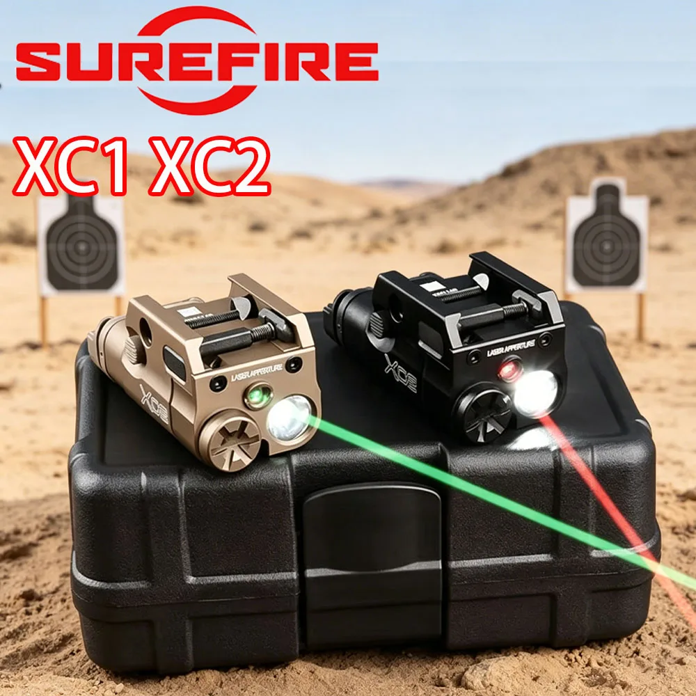 SureFire Tactical XC1 XC2 Flashlight For P320 G17 G19 Airsoft Pistol Gun Hunting Scout Accessories Fit 20mm Picatinny Rail
SureFire Tactical XC1 XC2 Flashlight For P320 G17 G19 Airsoft Pistol Gun Hunting Scout Accessories Fit 20mm Picatinny Rail