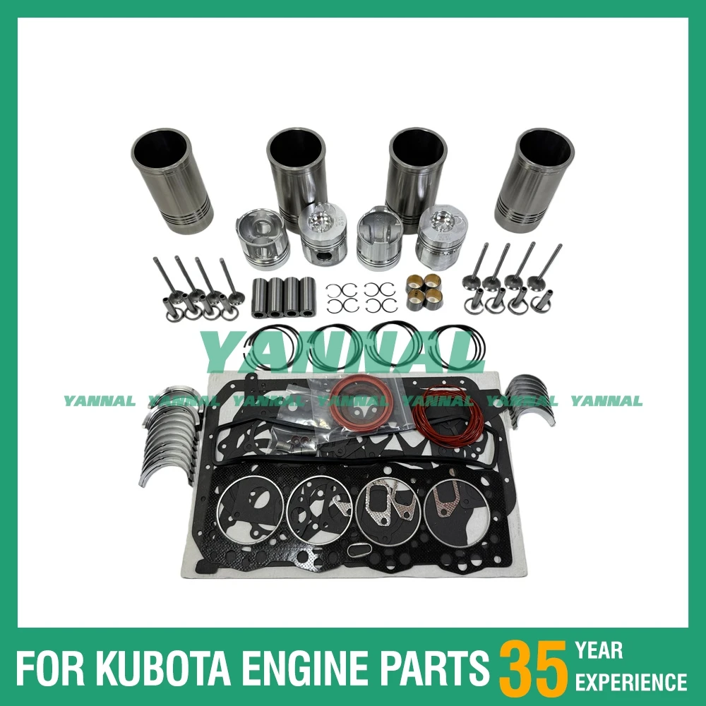 Overhaul Rebuild Kit For Yuchai R4108ZY4 Engine Spare Parts
Overhaul Rebuild Kit For Yuchai R4108ZY4 Engine Spare Parts