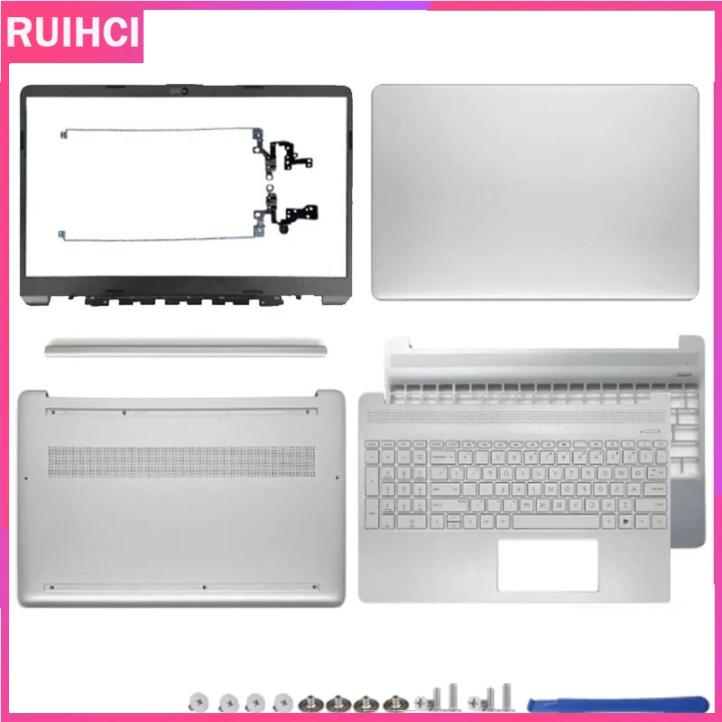 For 15S-FQ 15S-FR 15S-EQ 15-EF 15-ER 15-DY TPN-Q222 TPN-Q230 New Laptop LCD Back Cover Bezel Palmrest Botttom Case Hinges Cover
For 15S-FQ 15S-FR 15S-EQ 15-EF 15-ER 15-DY TPN-Q222 TPN-Q230 New Laptop LCD Back Cover Bezel Palmrest Botttom Case Hinges Cover