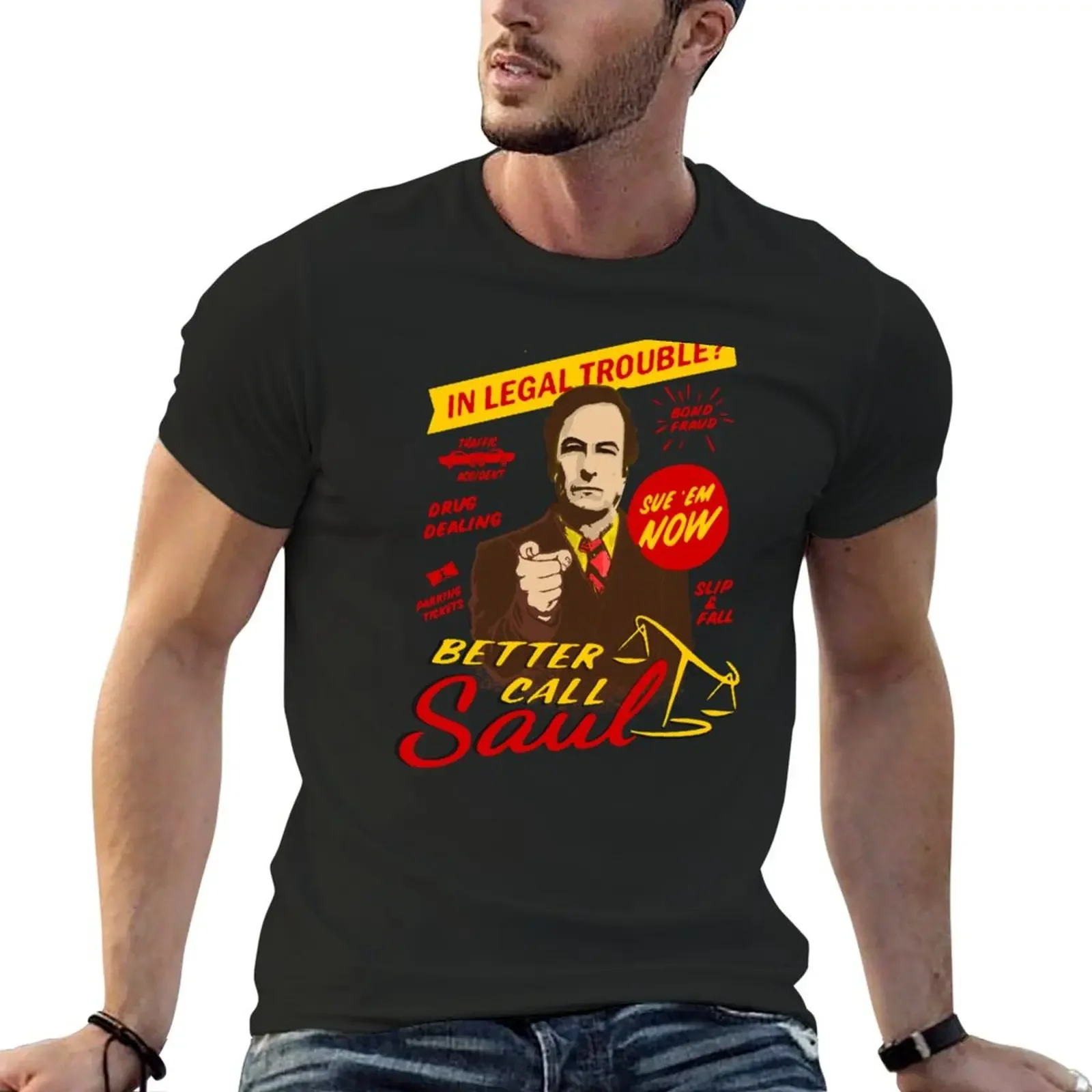 BETTER CALL SAUL! T-Shirt Short sleeve tee customizeds graphic tee shirt shirts graphic tees mens graphic t-shirts funny
BETTER CALL SAUL! T-Shirt Short sleeve tee customizeds graphic tee shirt shirts graphic tees mens graphic t-shirts funny
