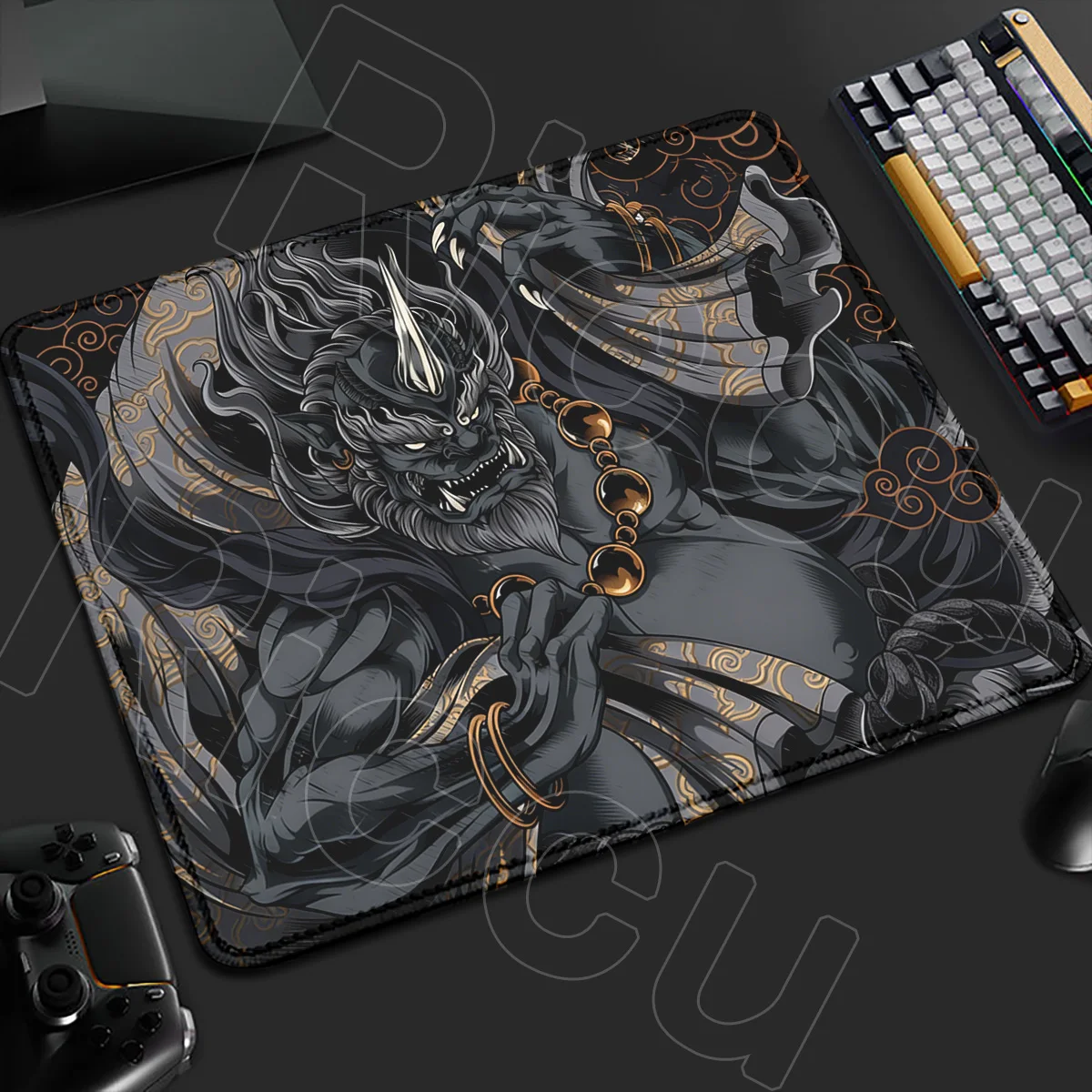 Natural Rubber Anime rapid response Mouse Pad E-sport Japanese Thunder God and Wind God Gaming Laptops Portable Gamer Desk mat
Natural Rubber Anime rapid response Mouse Pad E-sport Japanese Thunder God and Wind God Gaming Laptops Portable Gamer Desk mat