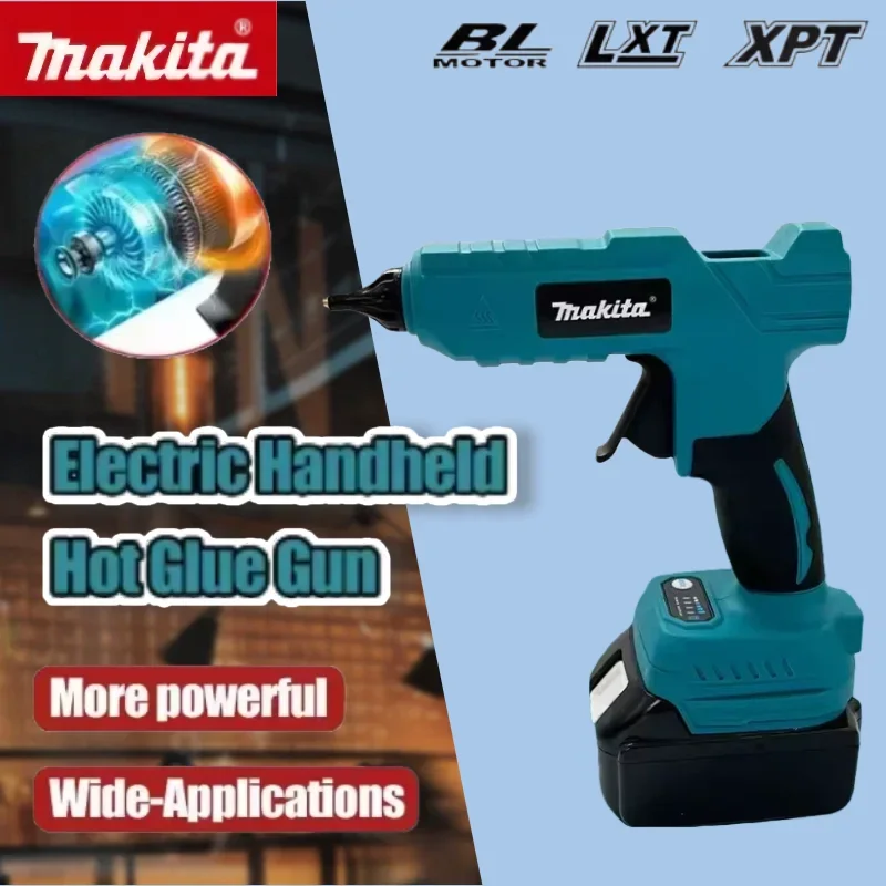 Makita ремонт DIY инструмент термоплавкий беспроводной электрический ручной пистолет для горячего клея сварочный пистолет горячего воздуха противоожоговая насадка для батареи 20 В
Makita ремонт DIY инструмент термоплавкий беспроводной электрический ручной пистолет для горячего клея сварочный пистолет горячего воздуха противоожоговая насадка для батареи 20 В