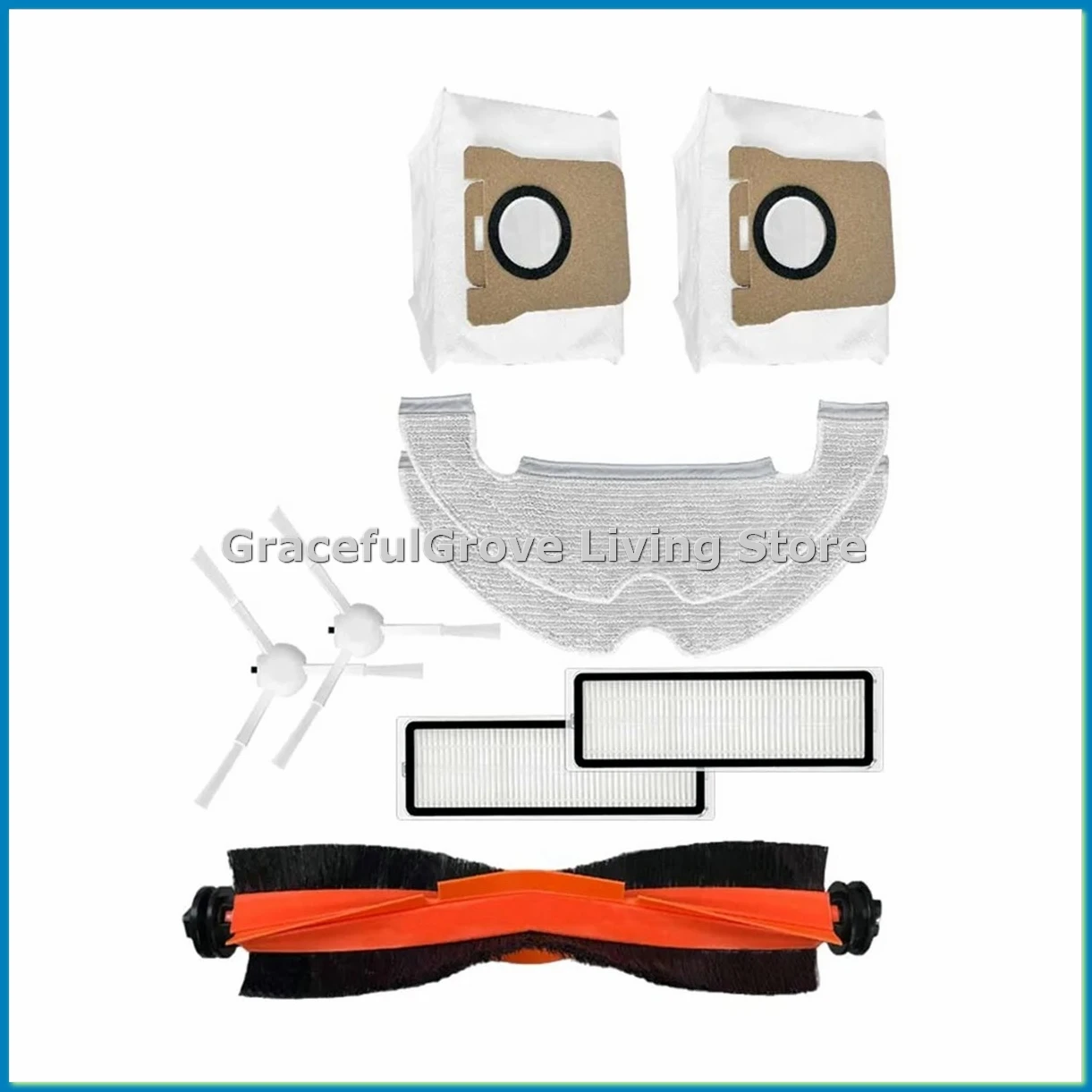 Для робота-пылесоса X10/B102GL роликовый фильтр Hepa тряпки для швабры тряпка мешок для пыли запасные части аксессуар-ABFB
Для робота-пылесоса X10/B102GL роликовый фильтр Hepa тряпки для швабры тряпка мешок для пыли запасные части аксессуар-ABFB