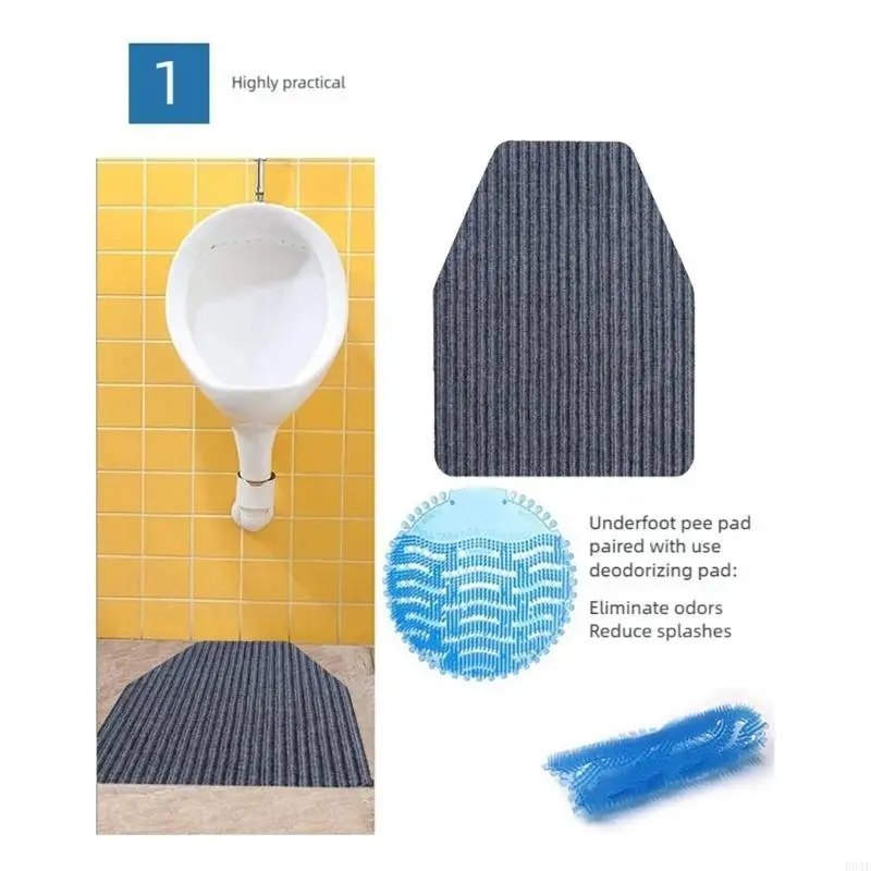 Durable Machine Washable Urinal Rug Nonslip Men Bathroom Commercial Floor Mat B03E
Durable Machine Washable Urinal Rug Nonslip Men Bathroom Commercial Floor Mat B03E