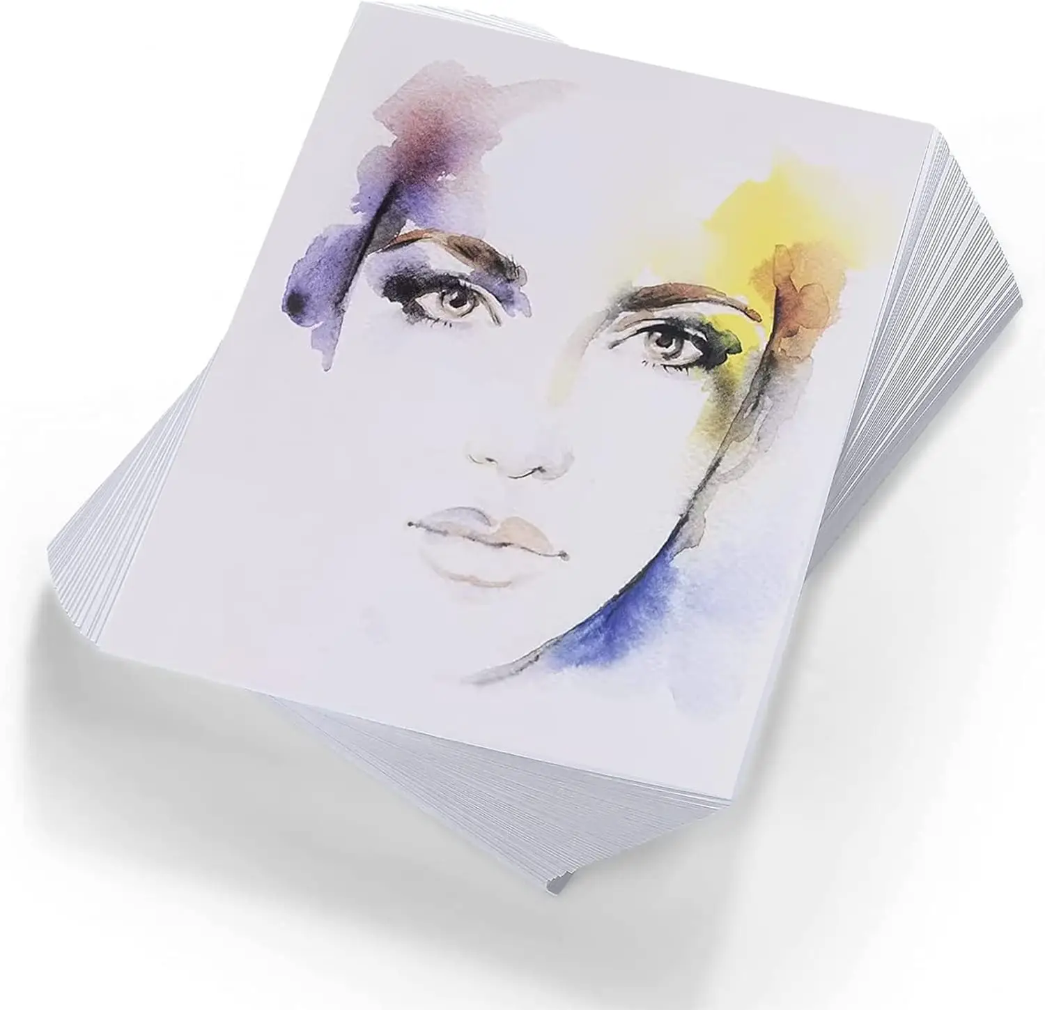 25 Sheets Watercolor Paper 8.5x11 180gsm Cold Press for Artists
25 Sheets Watercolor Paper 8.5x11 180gsm Cold Press for Artists
