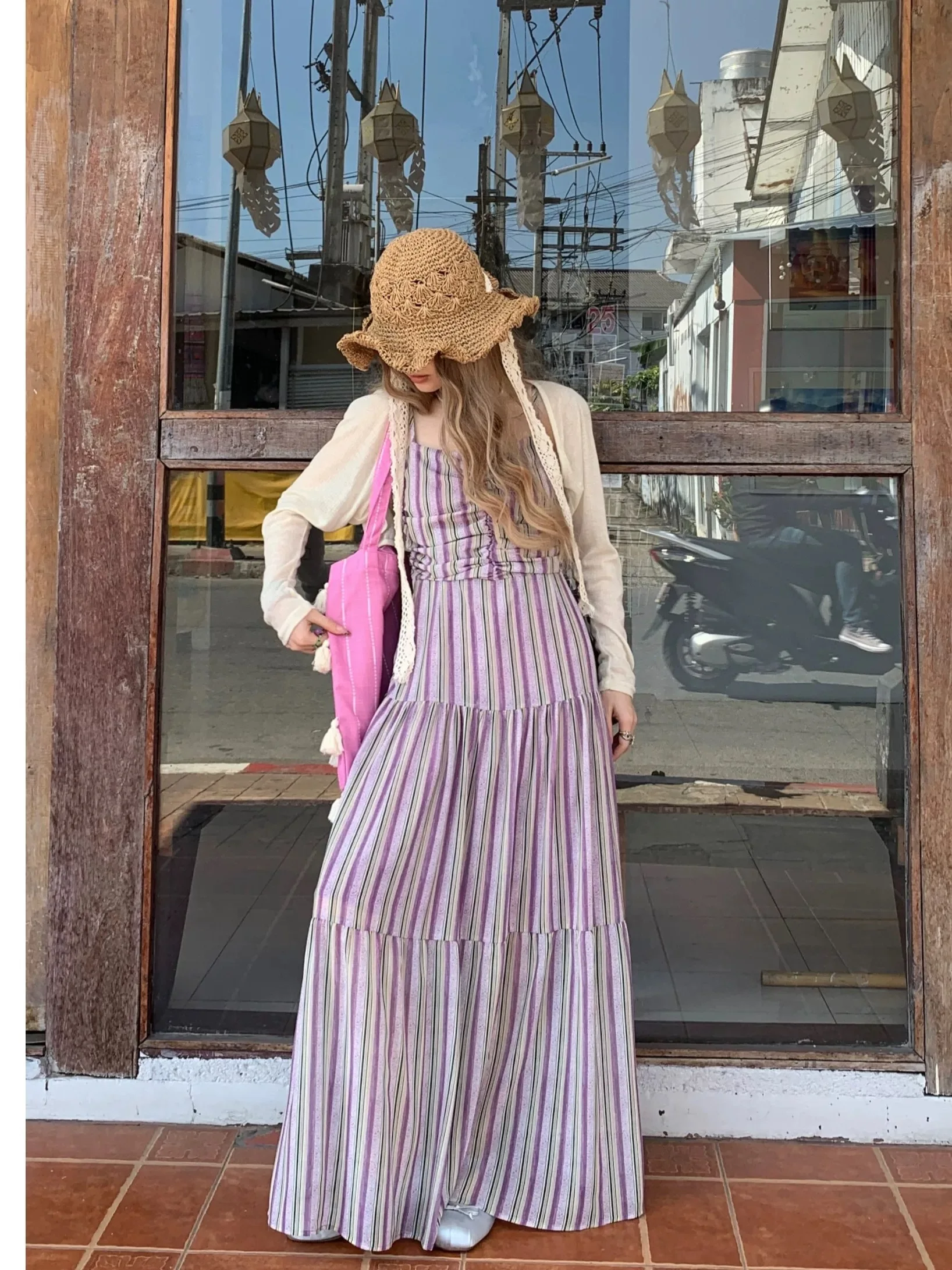 Sweet Rainbow Strapless Dress plus Size Women's Summer Design Slimming Holiday Style Long A-Line Dress Polyester Fiber
Sweet Rainbow Strapless Dress plus Size Women's Summer Design Slimming Holiday Style Long A-Line Dress Polyester Fiber