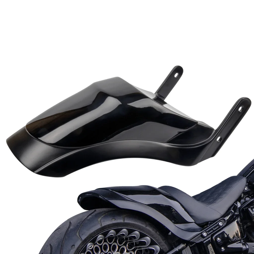 GT Gloss Black Short Rear Fender With Brake Turn Lights for '18-Later Fat Boy Breakout
GT Gloss Black Short Rear Fender With Brake Turn Lights for '18-Later Fat Boy Breakout