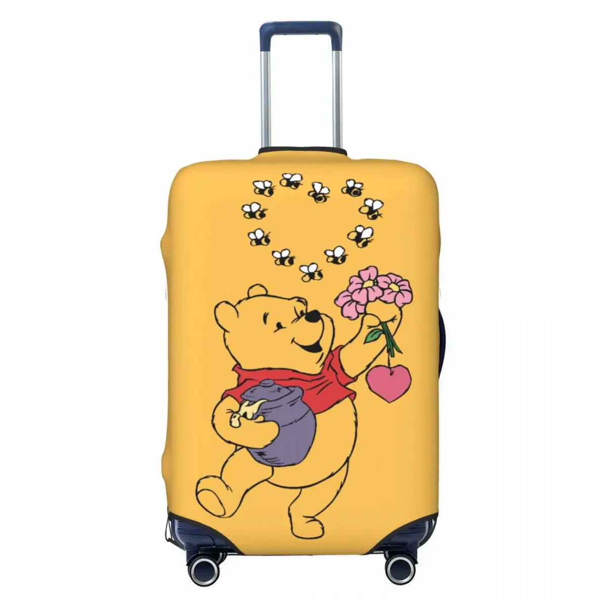 Custom Winnie The Pooh Bee Luggage Cover Protector Fashion Travel Suitcase Protective Cover for 18-32 Inch
Custom Winnie The Pooh Bee Luggage Cover Protector Fashion Travel Suitcase Protective Cover for 18-32 Inch