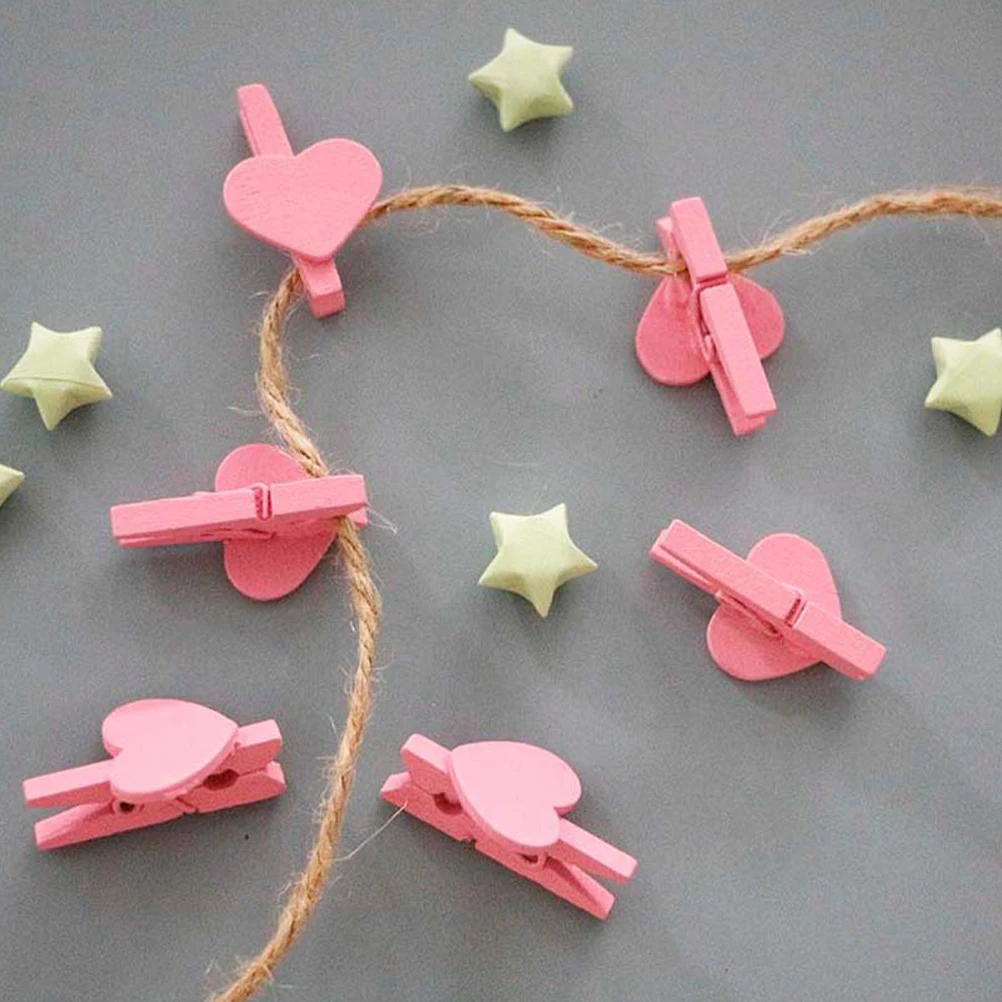 50pcs Heart-shaped Office Clips Cute Memo Holders for Desk Paper Photo Card Placecard Organizer Wooden Material
50pcs Heart-shaped Office Clips Cute Memo Holders for Desk Paper Photo Card Placecard Organizer Wooden Material
