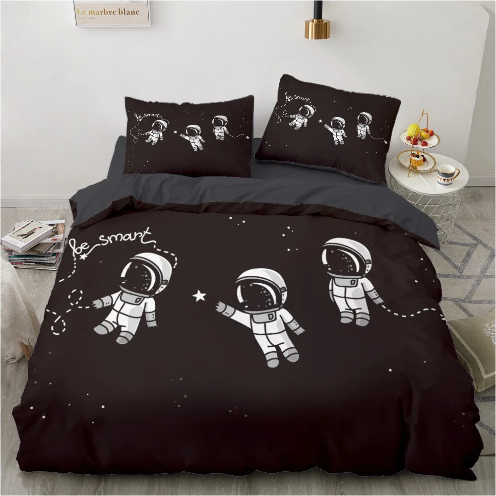 2/3pcs bedding set Digital Print Comfortable Duvet Cover for Home Bedroom Decoration, 1 Duvet Cover and 2pillowcase with Zippers
2/3pcs bedding set Digital Print Comfortable Duvet Cover for Home Bedroom Decoration, 1 Duvet Cover and 2pillowcase with Zippers