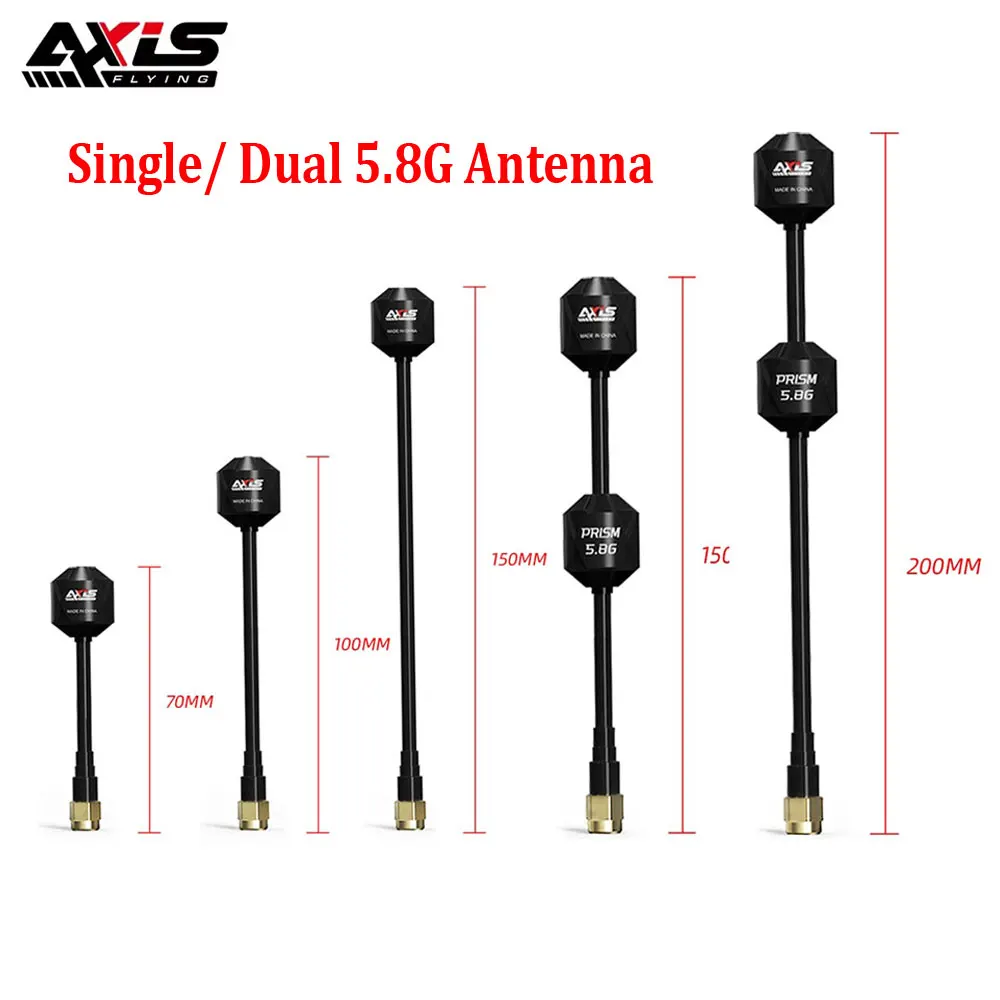 Одинарная/двойная антенна Axisflying 5,8G RHCP SMA 5,5 ГГц-6 ГГц для RC FPV Дрон для фристайла
Одинарная/двойная антенна Axisflying 5,8G RHCP SMA 5,5 ГГц-6 ГГц для RC FPV Дрон для фристайла