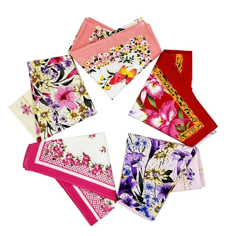 3Pcs 43x43cm Pure Cotton Thin Women Handkerchiefs Flower Printed Portable Hankies Soft Square Scarf Wedding Party Gift
3Pcs 43x43cm Pure Cotton Thin Women Handkerchiefs Flower Printed Portable Hankies Soft Square Scarf Wedding Party Gift