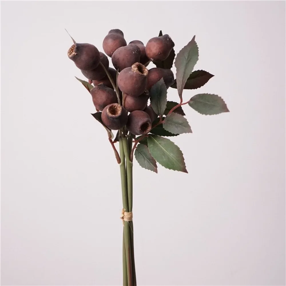 Handmade Artificial Eucalyptus Berries Green Plants Plastic Foliage Red-flowering Gum Branch Real Touch Realistic Fake Fruit
Handmade Artificial Eucalyptus Berries Green Plants Plastic Foliage Red-flowering Gum Branch Real Touch Realistic Fake Fruit