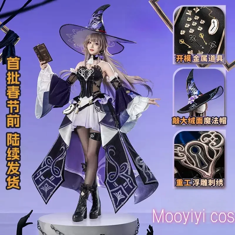 Honkai Star Rail Herta Косплей Костюм Хэллоуин Рождество Ролевая вечеринка Комикс Выставка Игра Anim New Mooyiyi cos S-XL
Honkai Star Rail Herta Косплей Костюм Хэллоуин Рождество Ролевая вечеринка Комикс Выставка Игра Anim New Mooyiyi cos S-XL